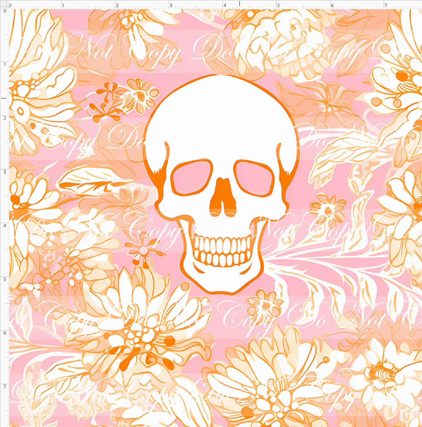 Preppy Pastel Halloween - Design 2 - Regular Scale
