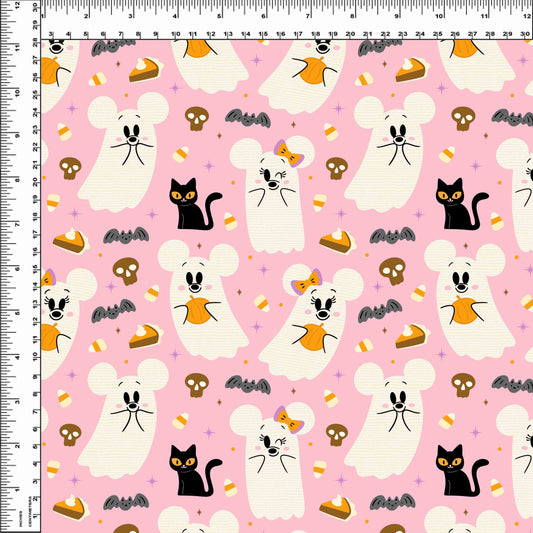 Pretty Spooky - Mouse Ghost Toss - Pink