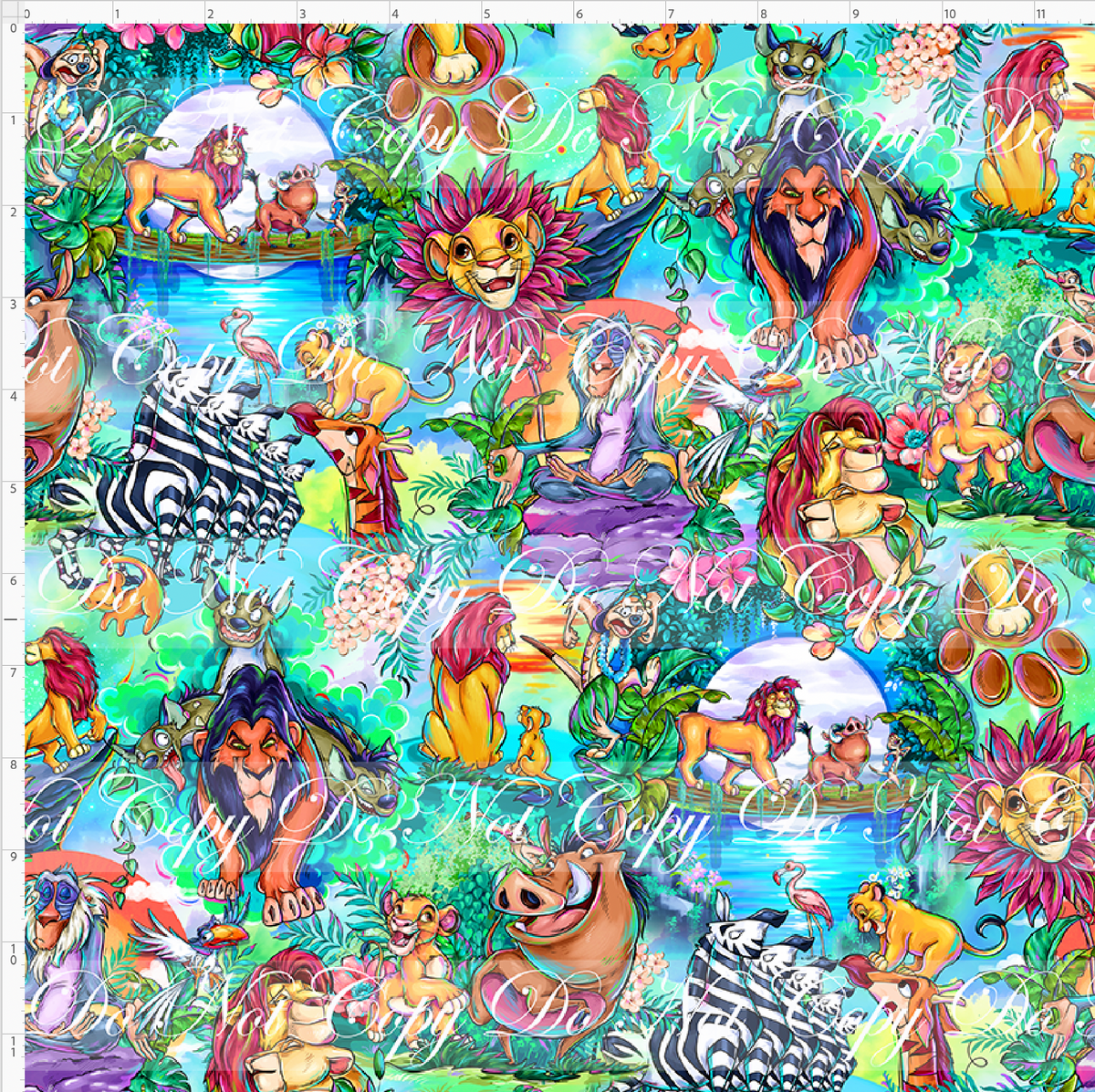 Pride of the Savannah - Characters - green - regular scale