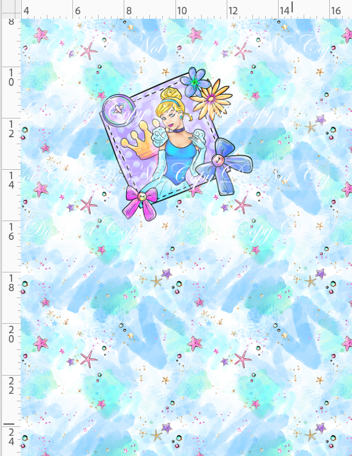 Princess Power - Panel - Cindy - Blue - CHILD
