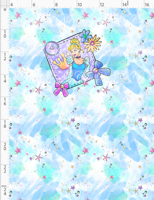 Princess Power - Panel - Cindy - Blue - CHILD