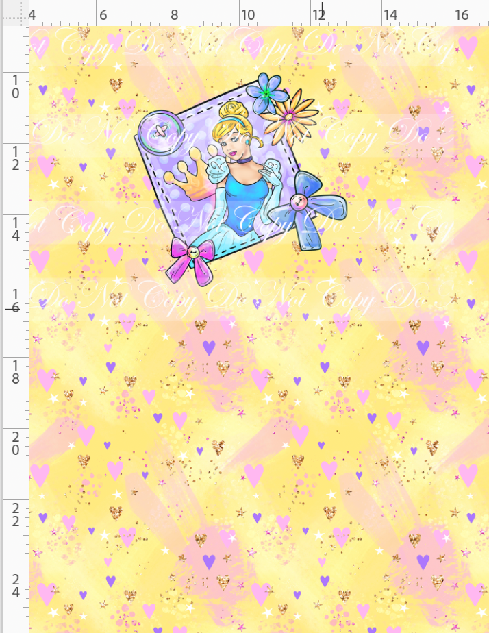 Princess Power - Panel - Cindy - Yellow - CHILD