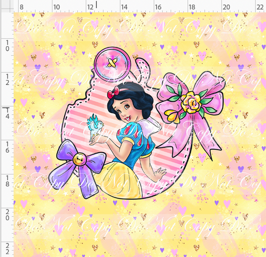 Princess Power - Panel - Snowy - Yellow - ADULT