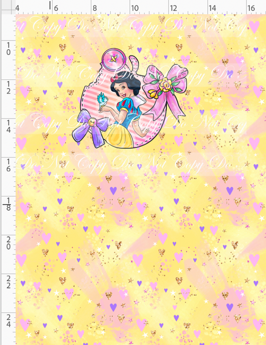 Princess Power - Panel - Snowy - Yellow - CHILD