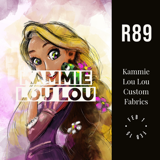 Punzie - Full Size Blanket Panel 58W x 72H