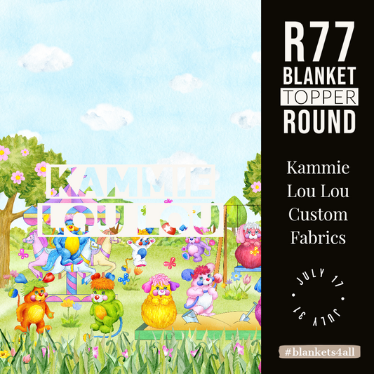 Puppyland Pals - Full Size Blanket Panel 58W x 72H