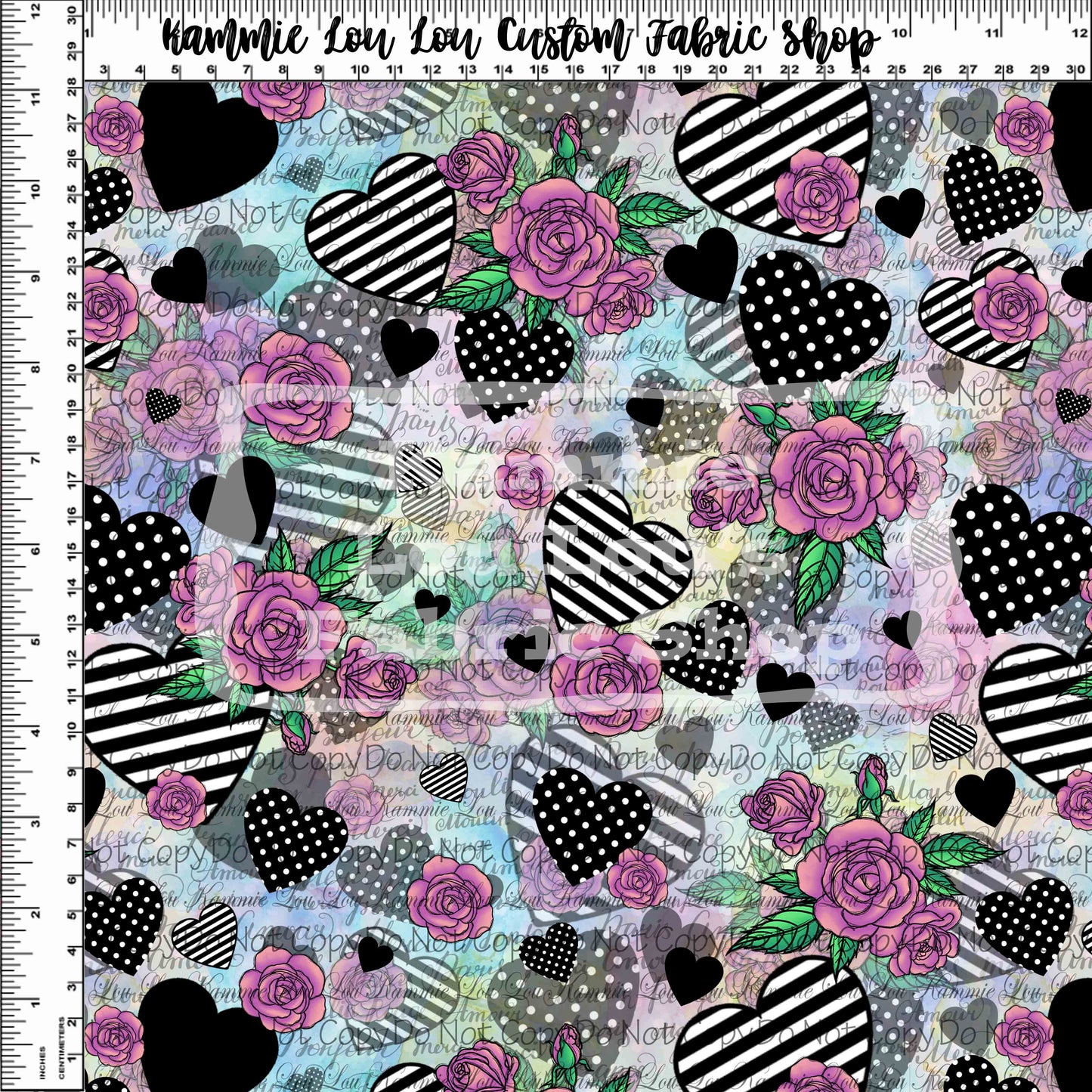Ville De L'Amour - Hearts - Regular Scale