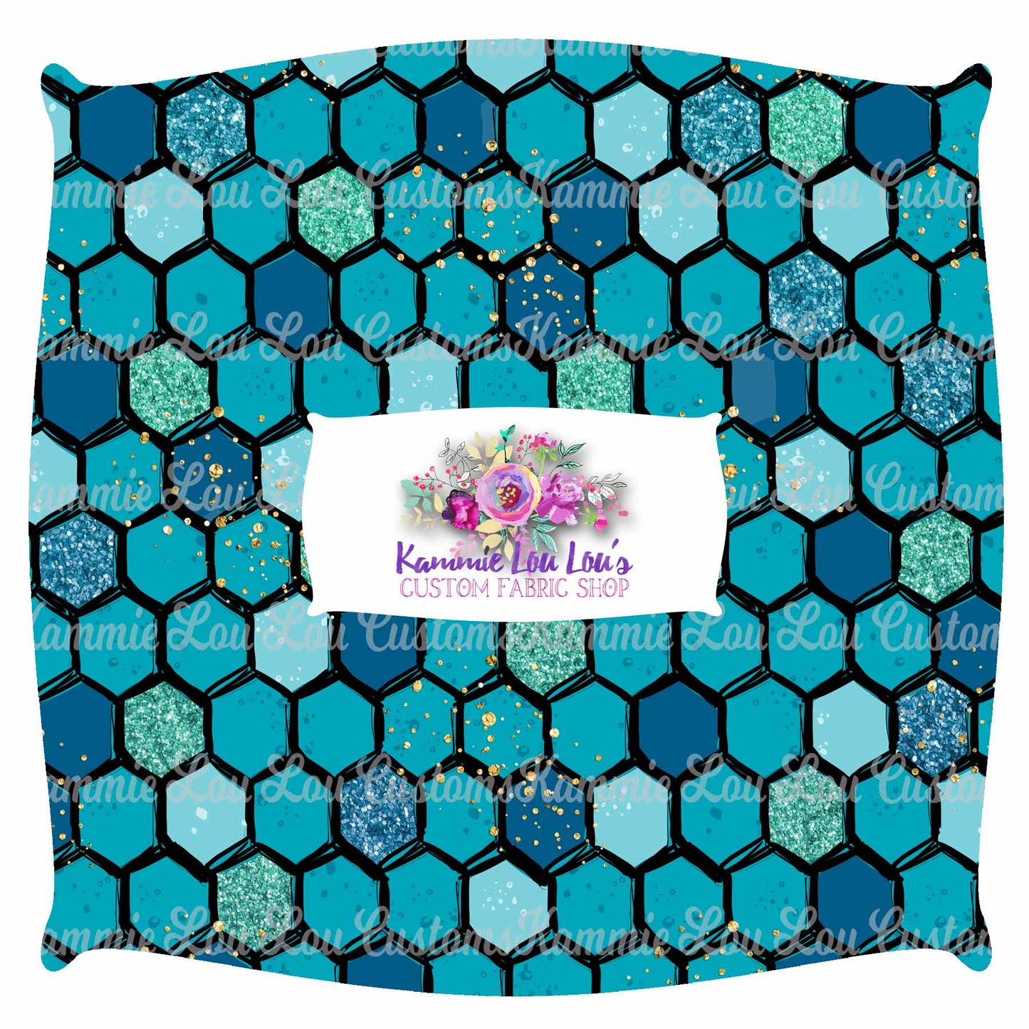 R57 Fearless - Scales Aqua