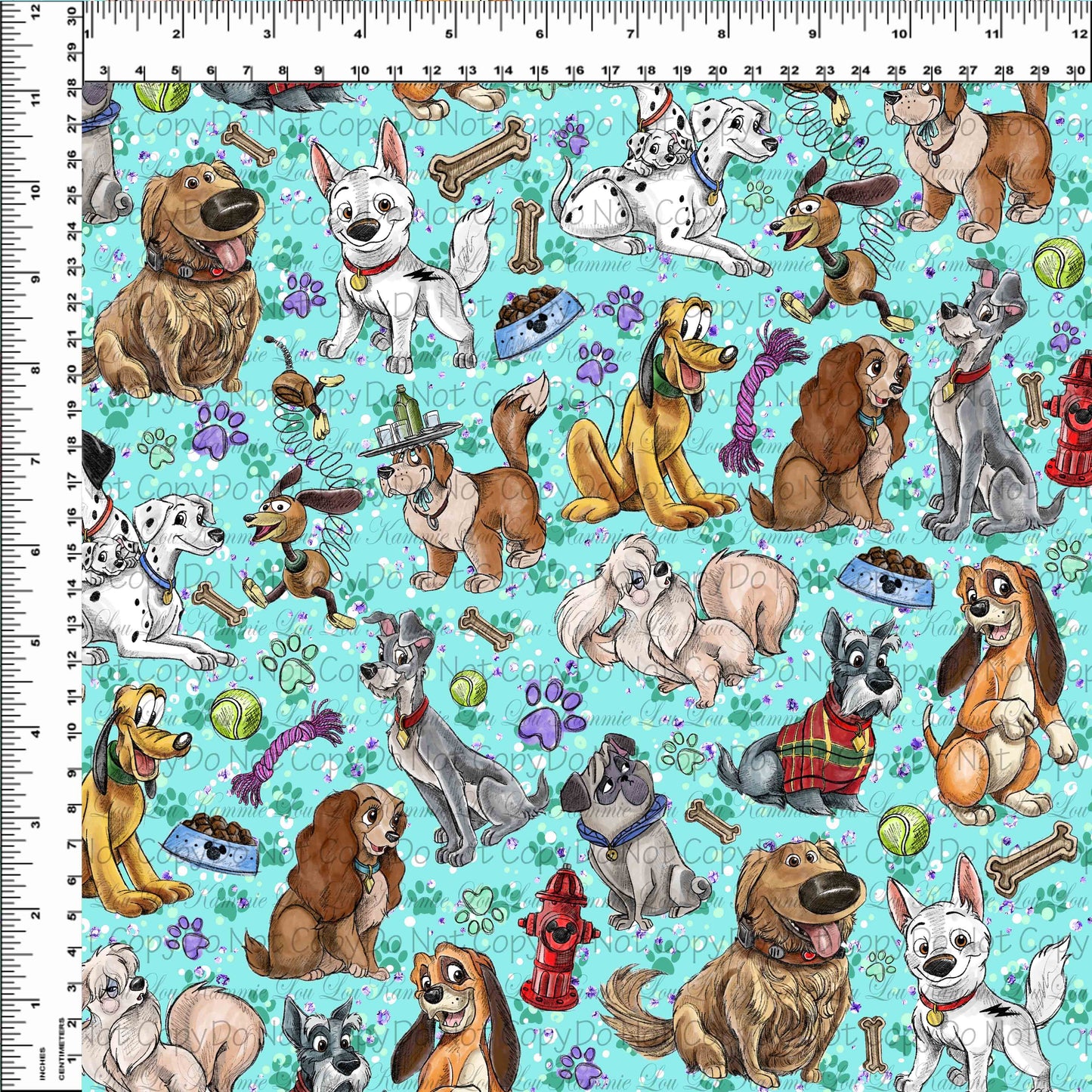 My Best Friend - Toss Aqua - Regular Scale