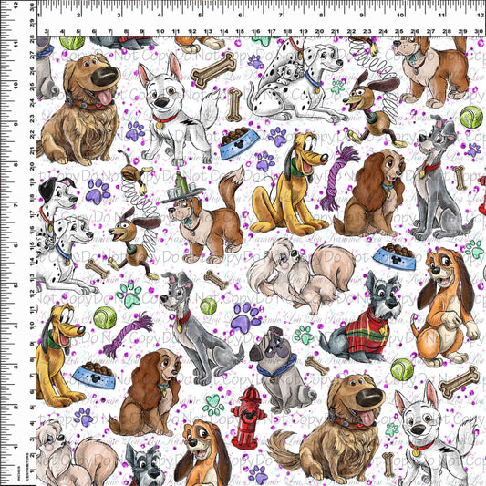 My Best Friend - Toss White - Regular Scale