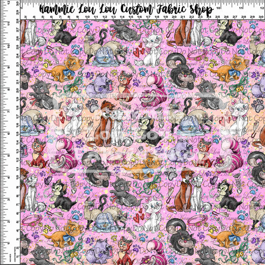 Furry Friends - Pink Toss - Tiny Scale