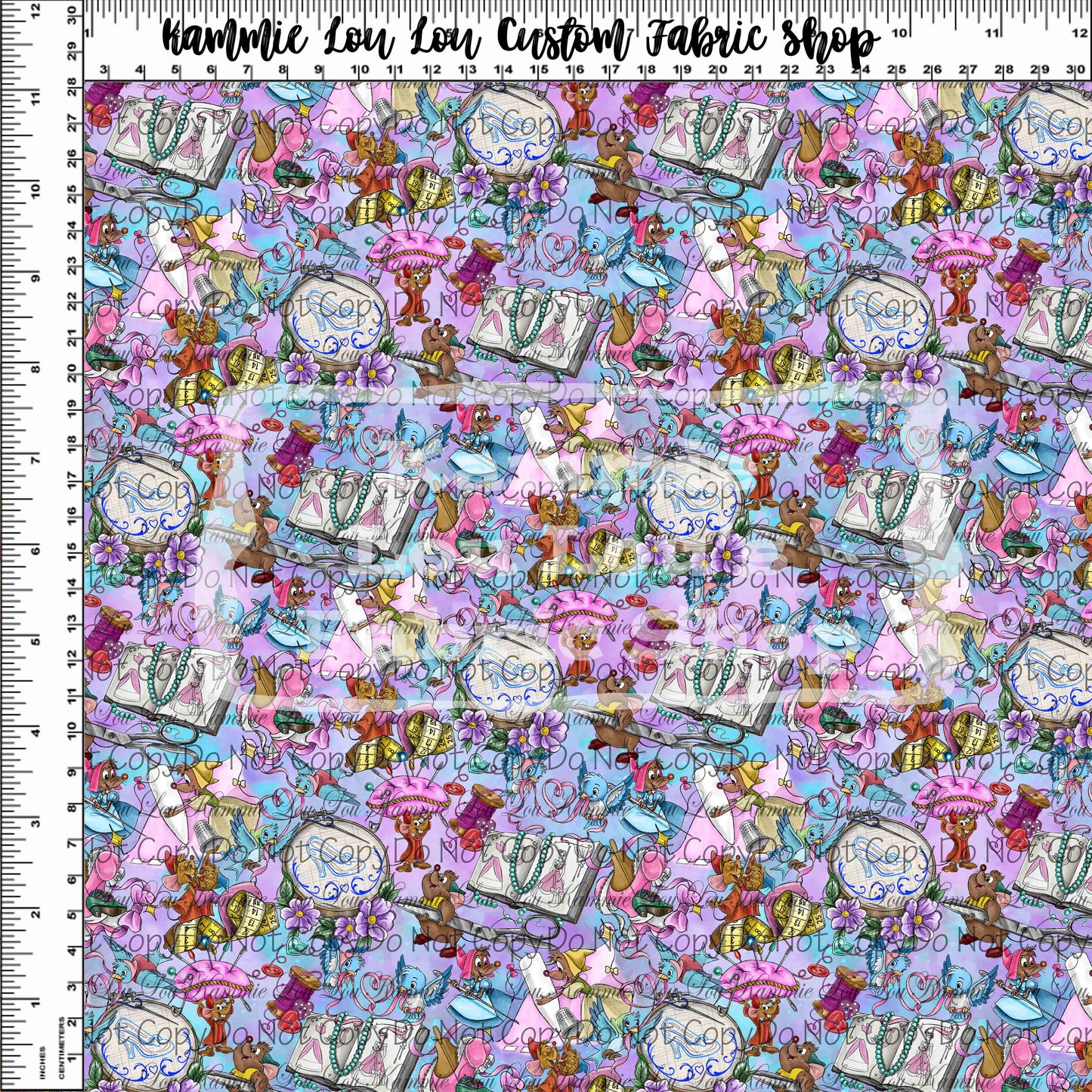 Tiny Talent - Main Design - Blue - Tiny Scale