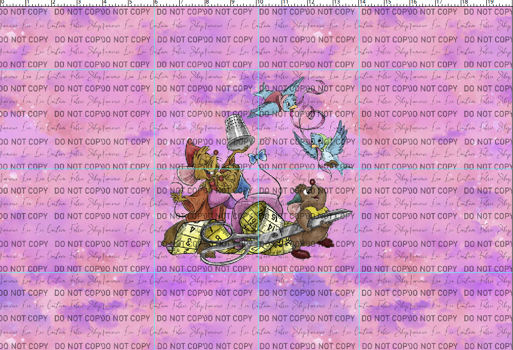 Tiny Talent - Panel - Pink - ADULT