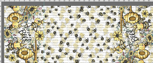 Bee My Honey Bee - Double Border White
