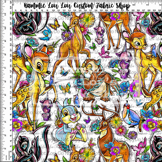 R89 Fawn of the Forest - Main - White - Regular Scale