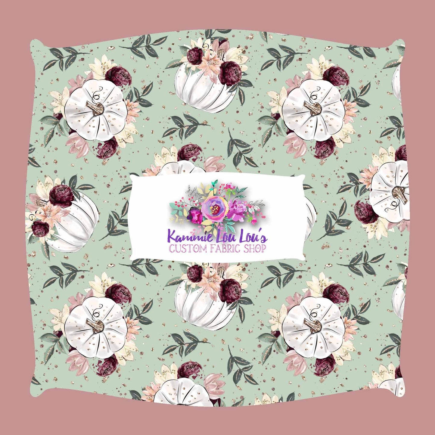 Fall Elegance - Pumpkin Bouquet Mint