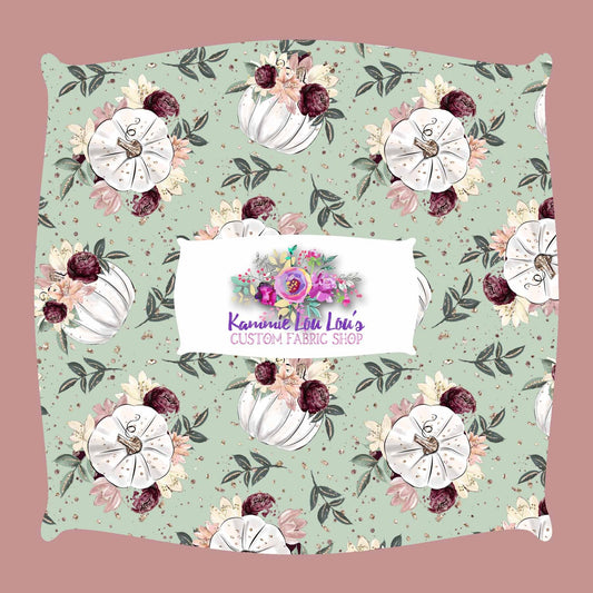 Fall Elegance - Pumpkin Bouquet Mint