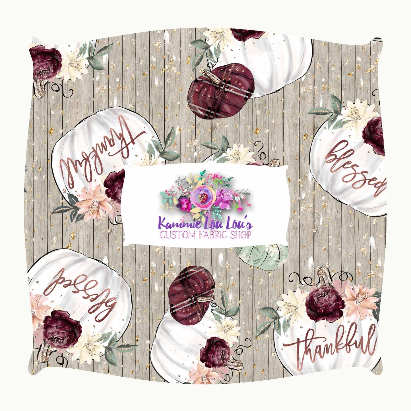 Fall Elegance - Thankful and Blessed