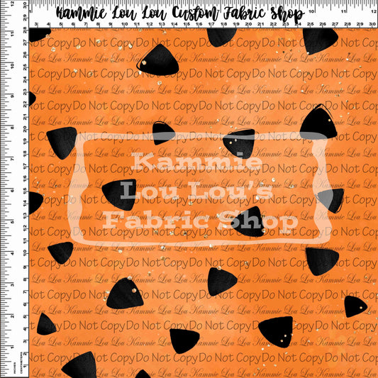 Yabba-dabba-doo! - Orange Stone Dots