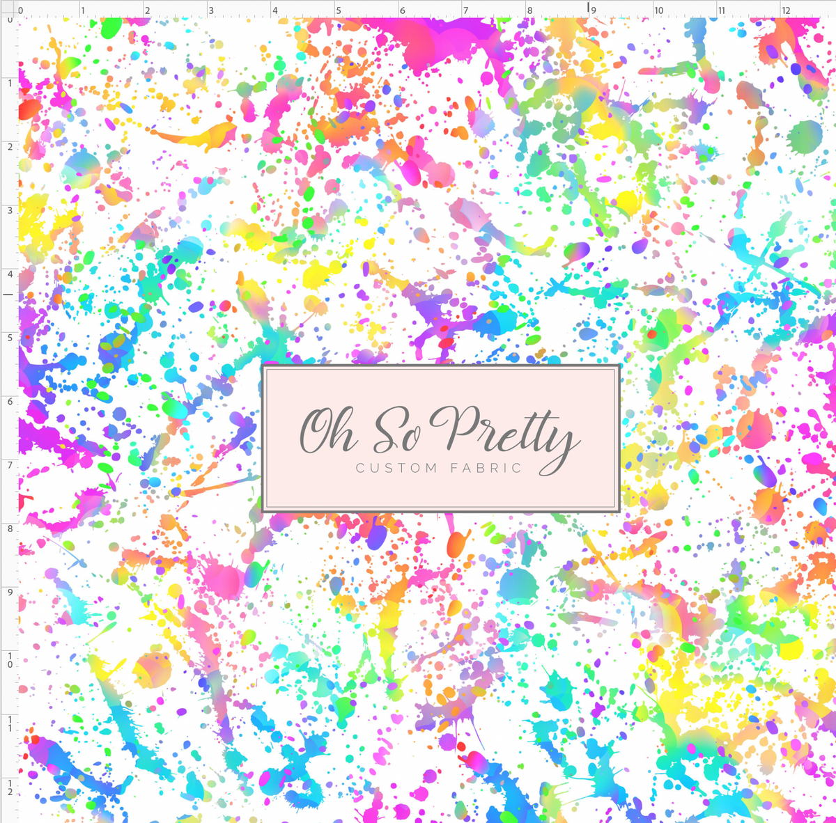 Rainbow Critters-rainbow splatter
