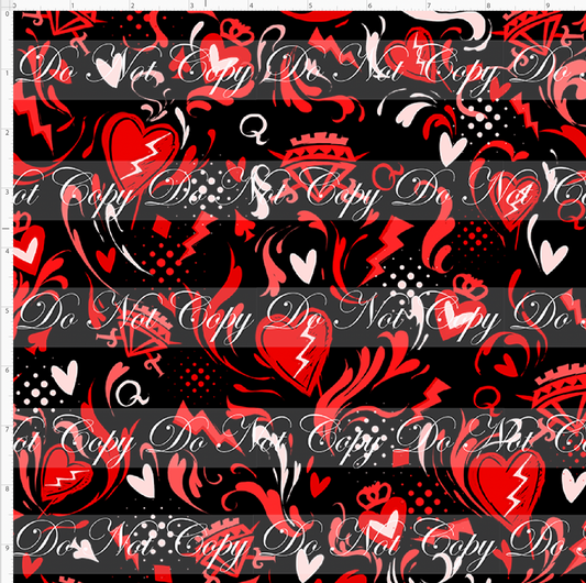 Rebel Royalty-Coordinate-Red Black