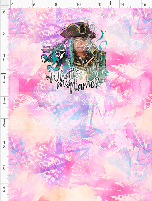 Rebel Royalty-Panel-What's my name-Pink-child