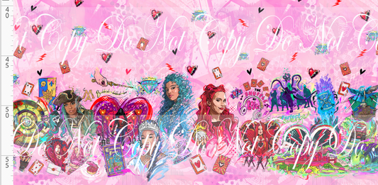 Rebel Royalty-double border-Pink