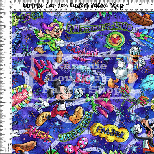 RunD - Run Around the Land - Main - Regular Scale - BLUE