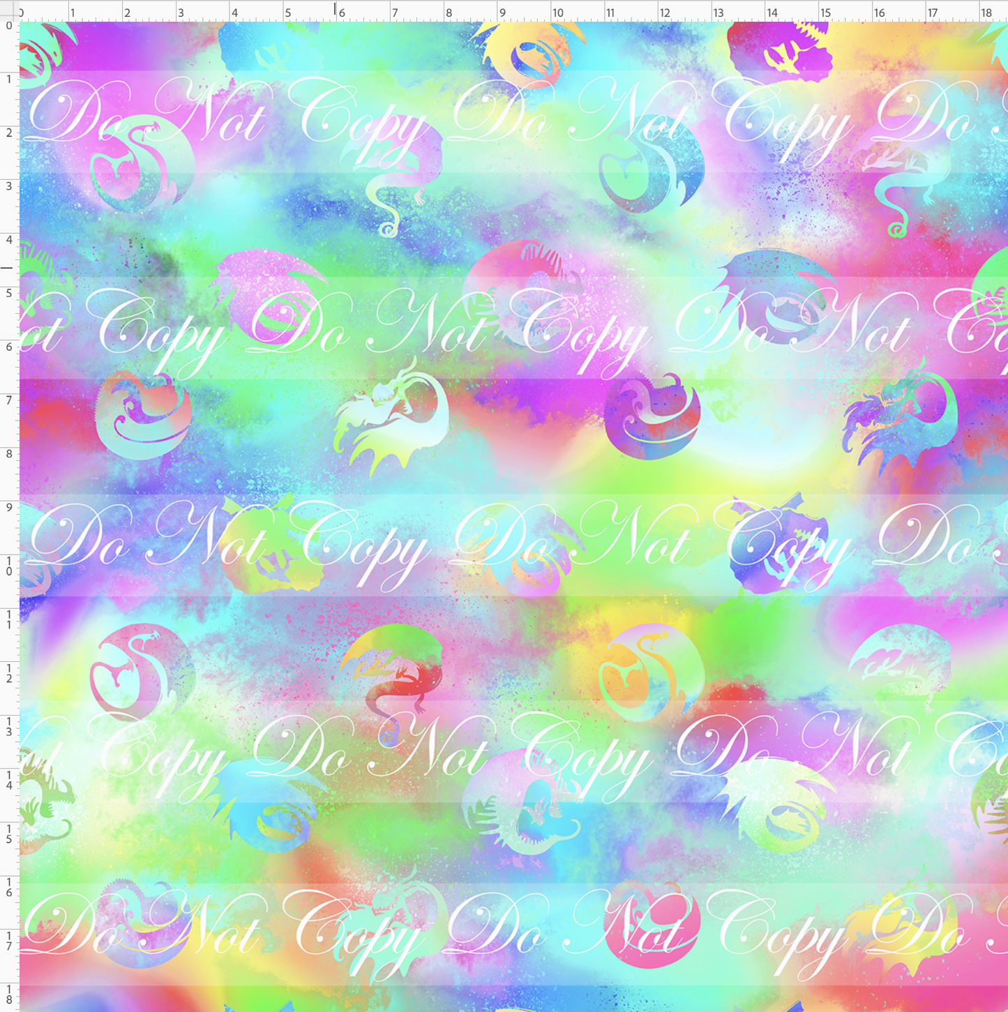 Scale of Fire - background - rainbow
