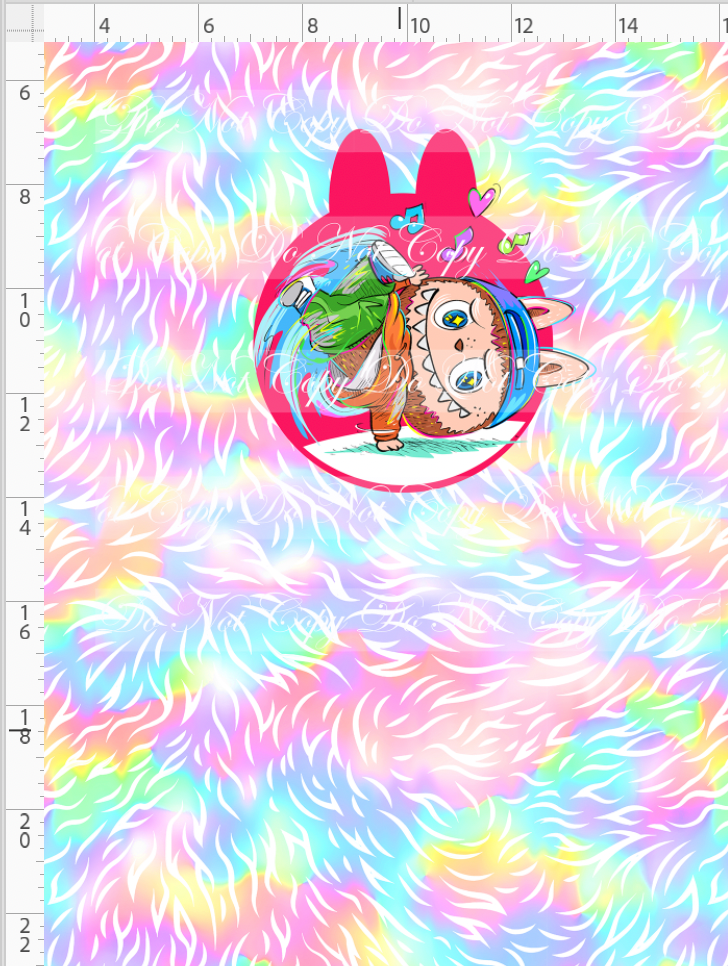 Snaggle Sprites - Panel - High Kick - Pastel - CHILD