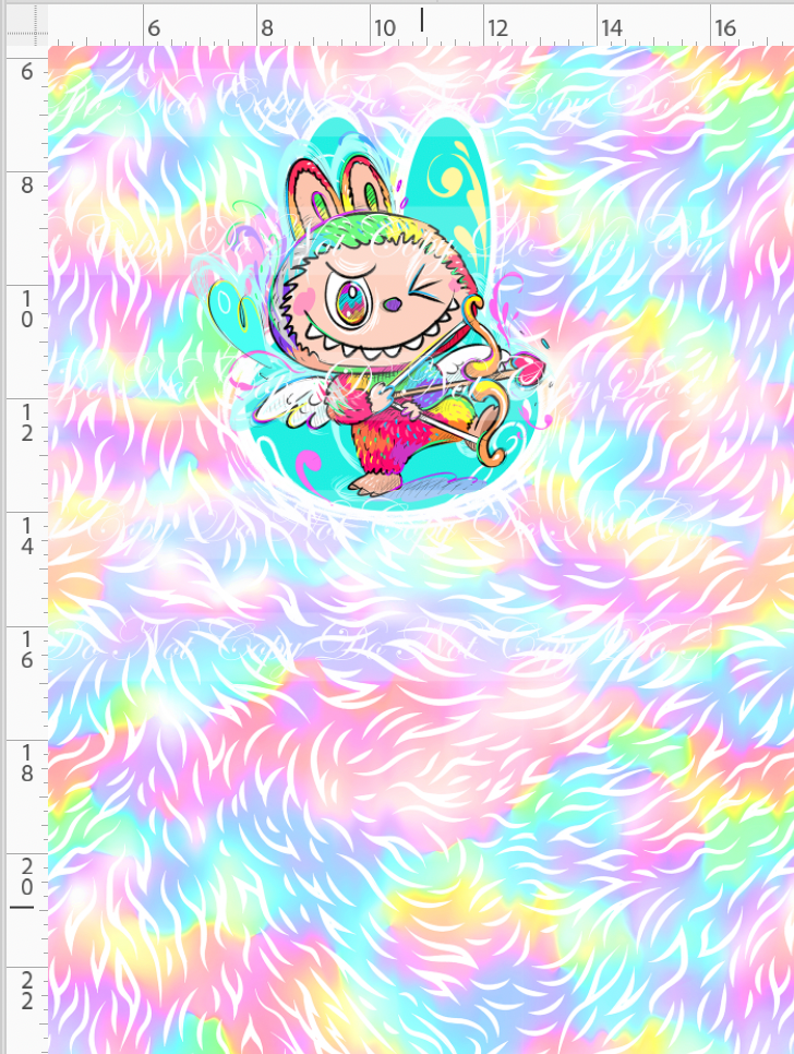 RETAIL LISTING: Snaggle Sprites - Panel - Love Arrow - Pastel - CHILD