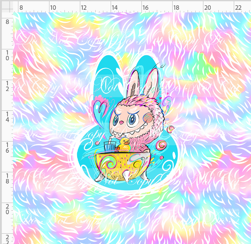 Snaggle Sprites - Panel - Bath Time - Pastel - ADULT