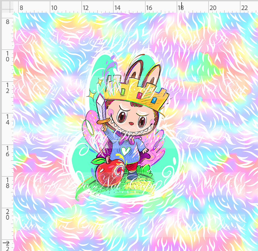 Snaggle Sprites - Panel - King - Pastel - ADULT