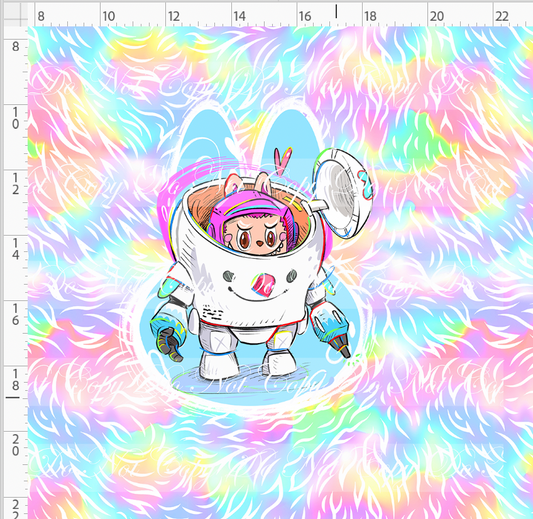 Snaggle Sprites - Panel - Robot - Pastel - ADULT