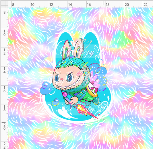 Snaggle Sprites - Panel - Rocket - Pastel - ADULT