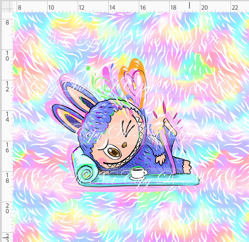 Snaggle Sprites - Panel - Wake Up - Pastel - ADULT