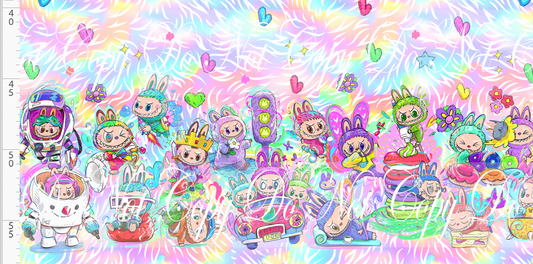 Snaggle Sprites - Double Border - Pastel