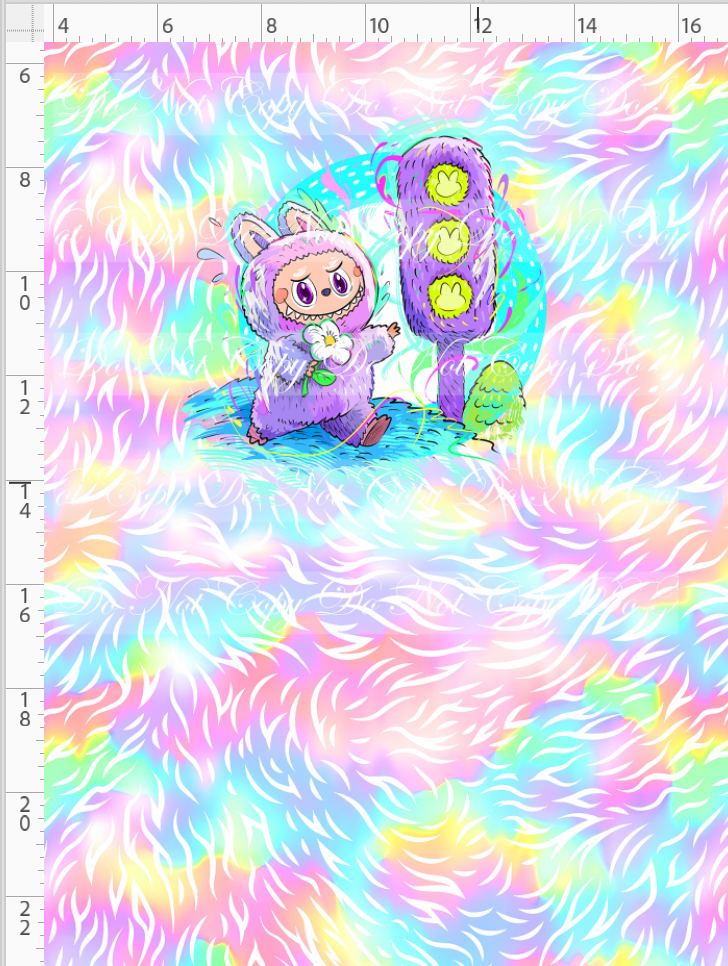 Snaggle Sprites - Panel - Flower - Pastel - CHILD