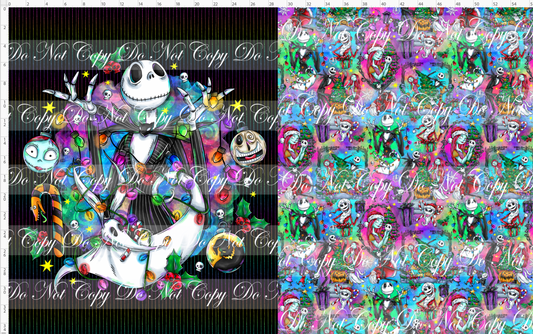 J&S Christmas Eve - Childrens Blanket Panel 58W x 36H