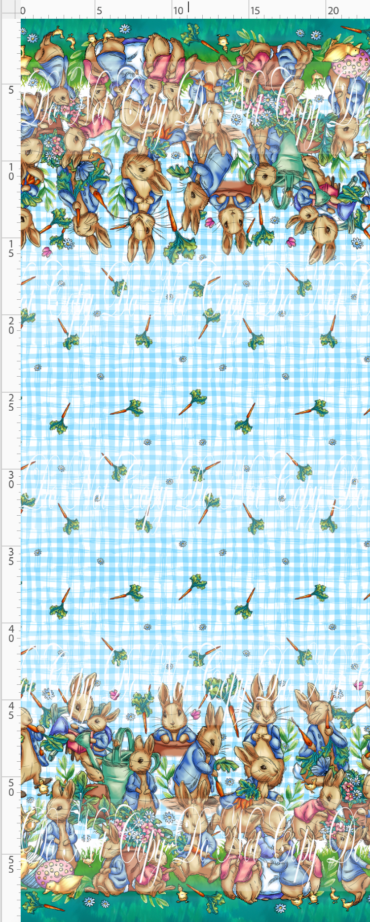 Curious Rabbit - Double Border