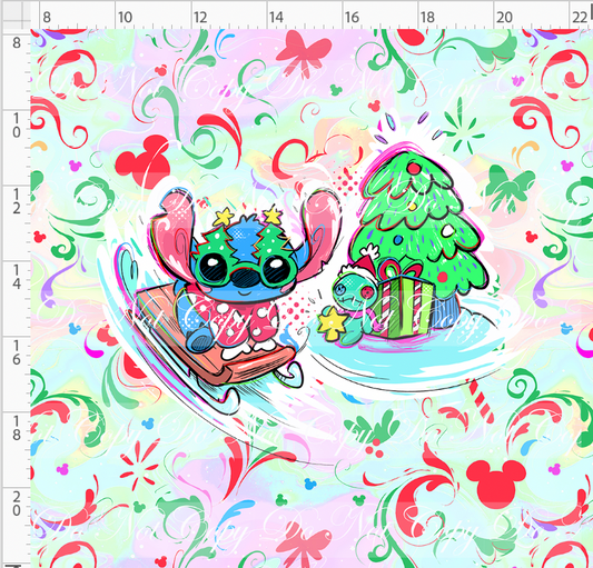 RETAIL LISTING: Kawaii Christmas - Panel - Simple Coordinate - Colorful - 626 - ADULT