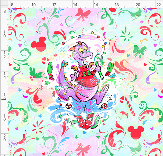 Kawaii Christmas - Panel - Simple Coordinate - Colorful - Fig - ADULT