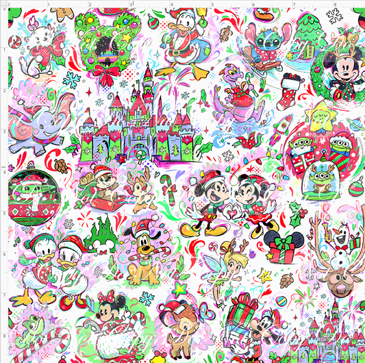 Kawaii Christmas - Main - White - SMALL SCALE