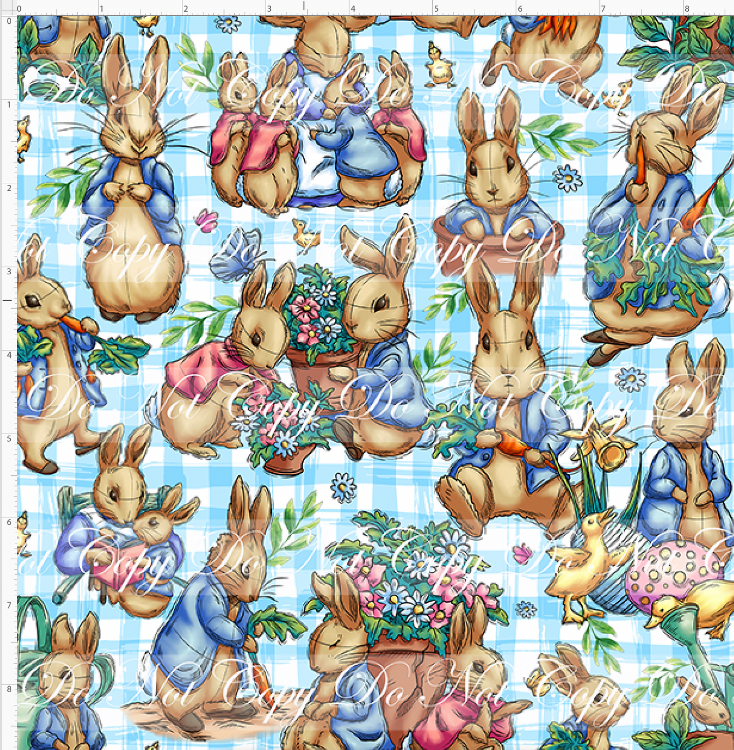 Curious Rabbit - Main - Blue