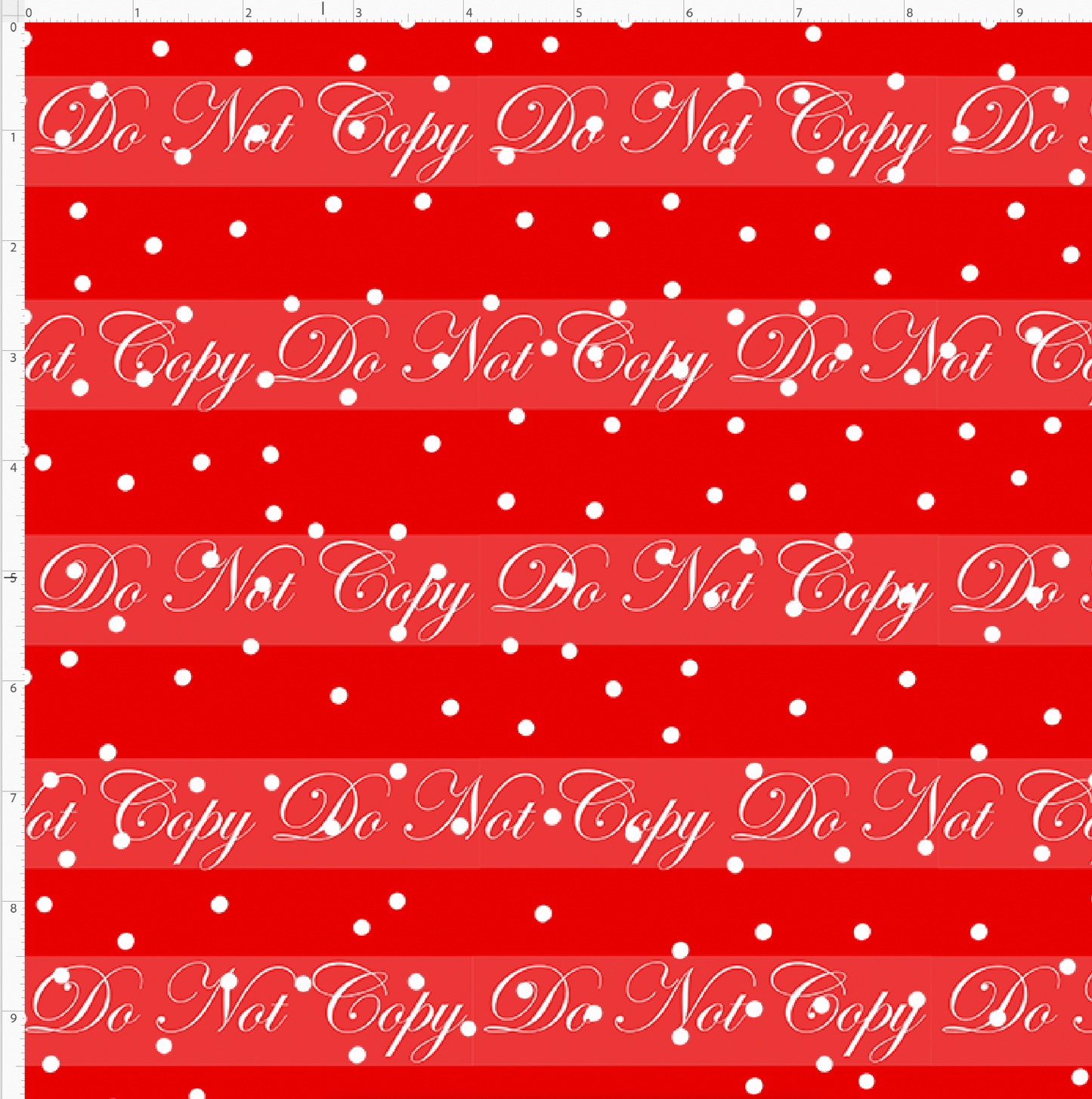 Kawaii Christmas - Polka Dots - Red