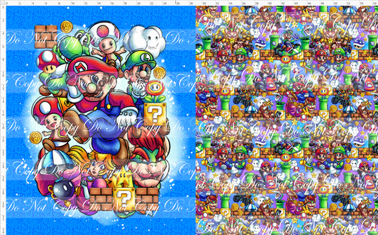 Super Gamer - Childrens Blanket Panel 58W x 36H