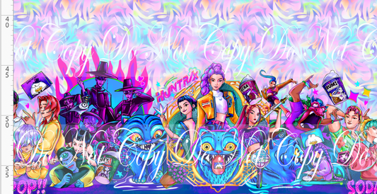 KPOP Huntrix - Double Border - Iridescent