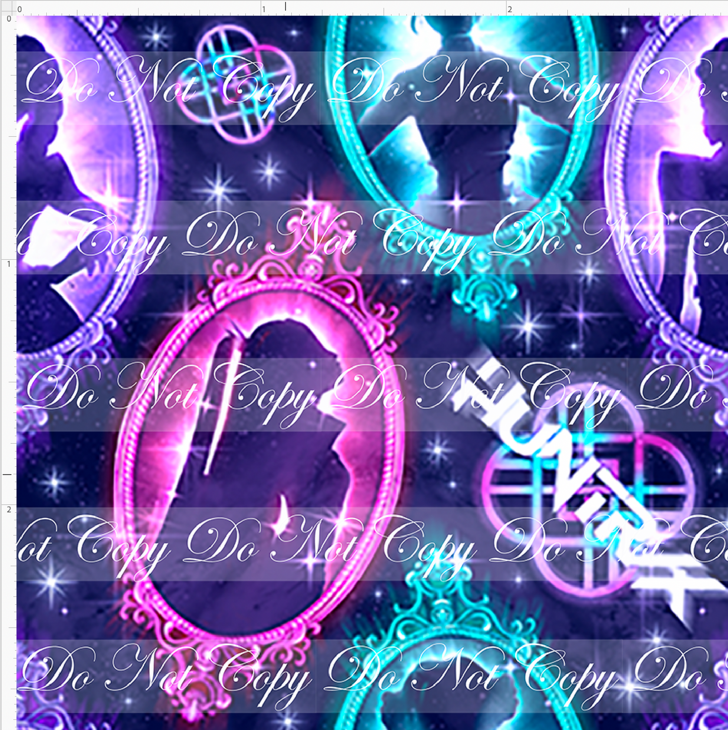 Huntrix Silhouettes - Main - Navy - SMALL SCALE