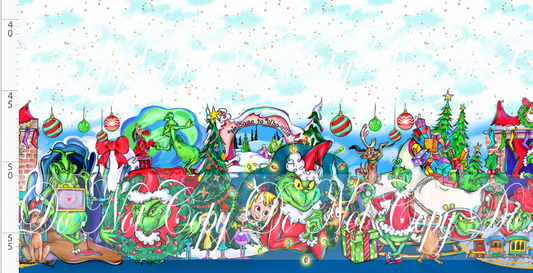 Crumpit & Co - Double Border - Light Blue