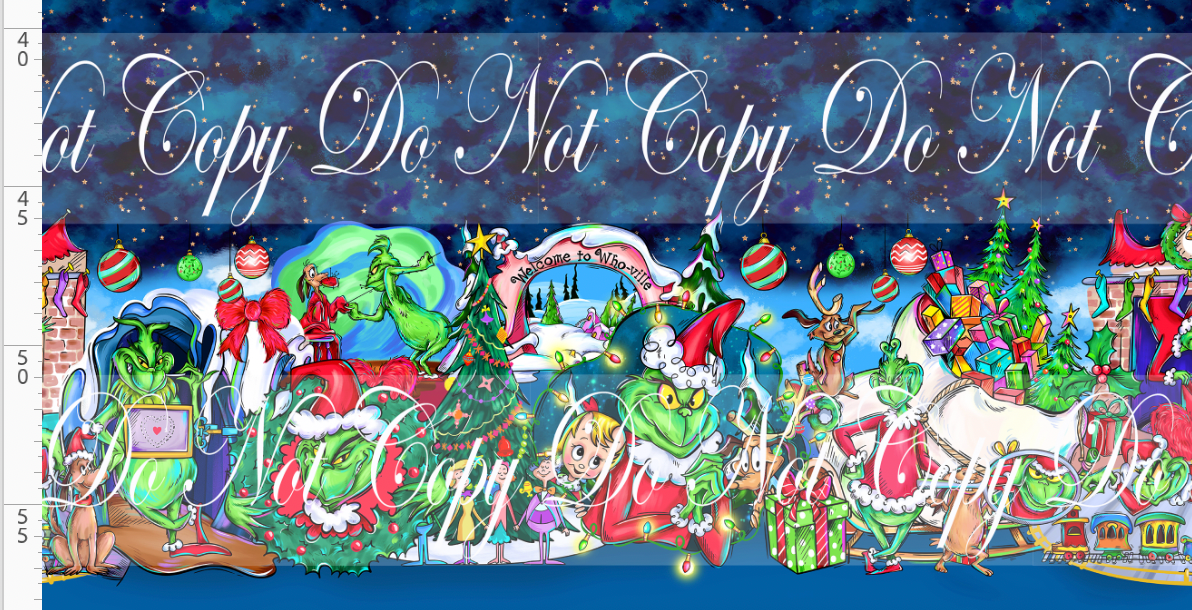 Crumpit & Co - Double Border - Navy with Stars